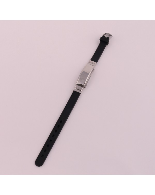 Belt bracelet with metal element