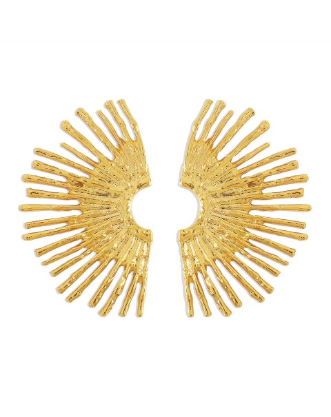 Σκουλαρίκια καρφωτά ακτίνες