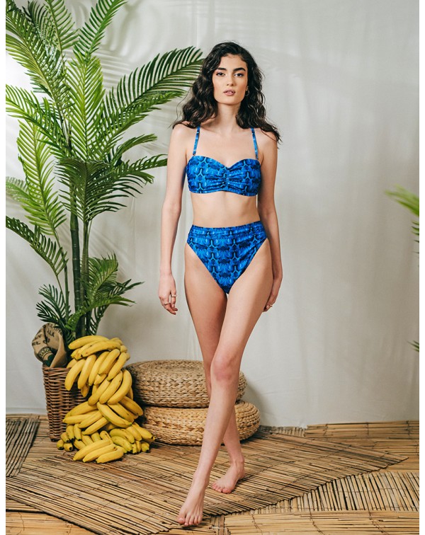 Aegean Blue Tile Highwaist