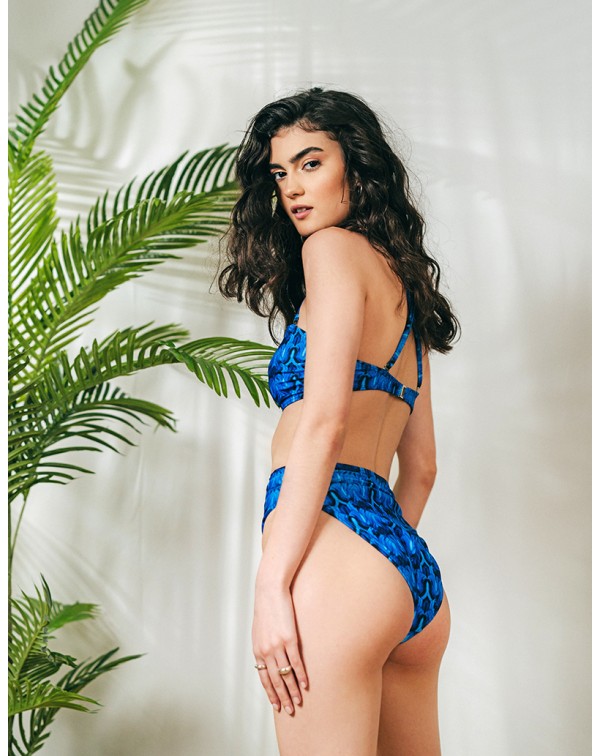 Aegean Blue Tile Highwaist