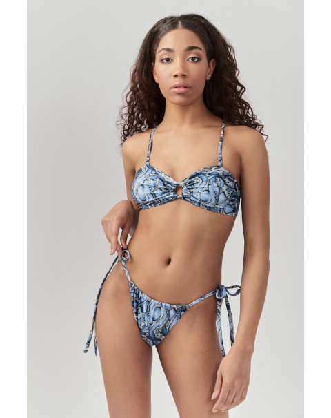 Snake Bandeau Top