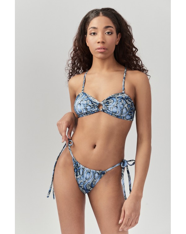 Snake Bandeau Top