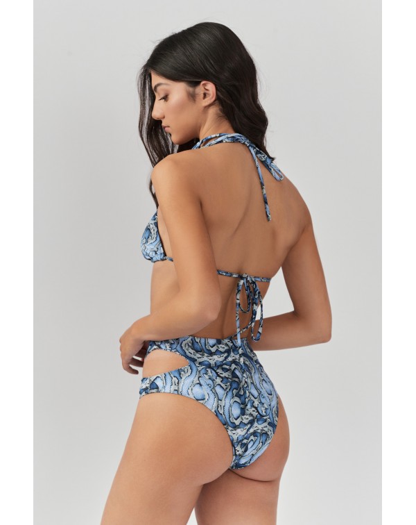 Snake Bandeau Top